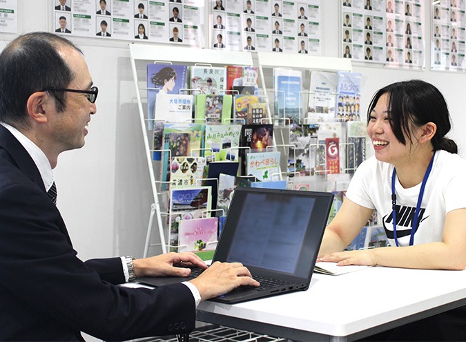 安心の就活サポート